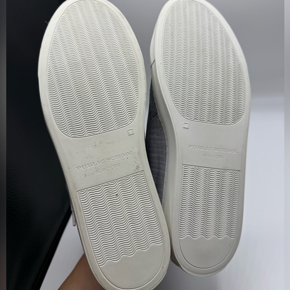 Public School grey leather sneakers size 11 - Picture 6 of 15